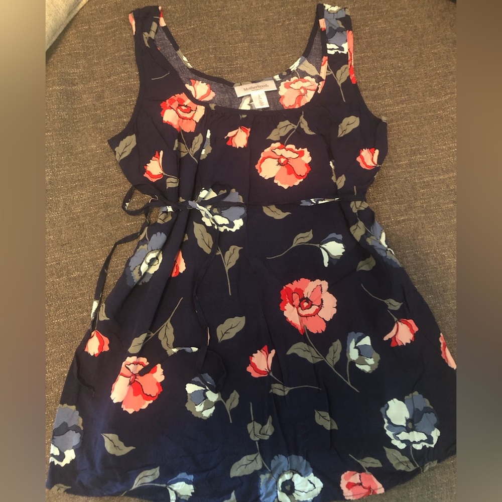 Motherhood maternity floral tank top